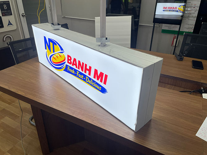 Hộp đèn quảng cáo - Tân Hải Thái