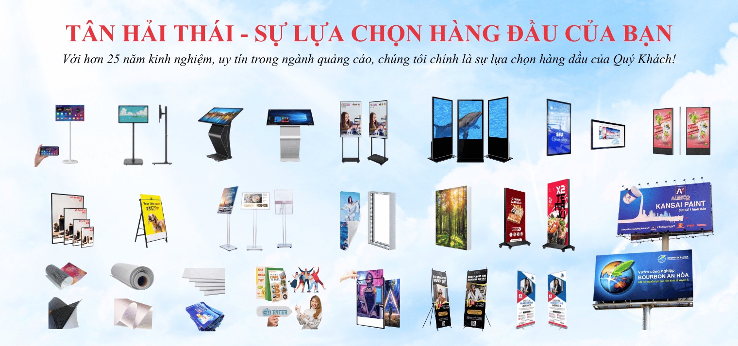 Giới thiệu về Công ty Quảng cáo Tân Hải Thái với hơn 25 năm kinh nghiệm trong ngành