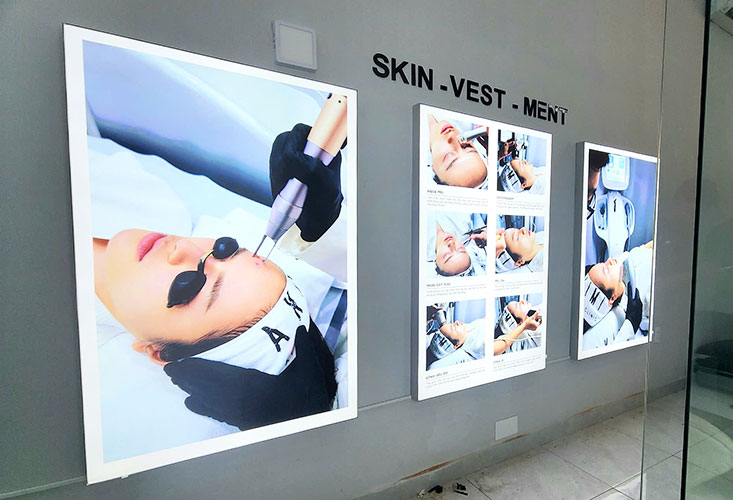 Hộp đèn không viền Tân Hải Thái 6
