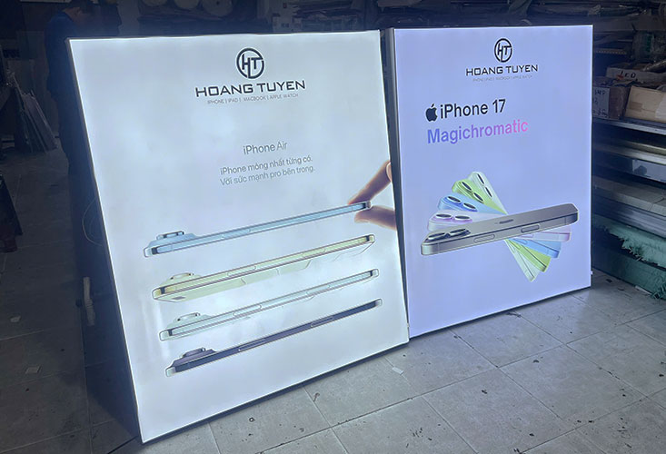 Hộp đèn không viền Tân Hải Thái 7