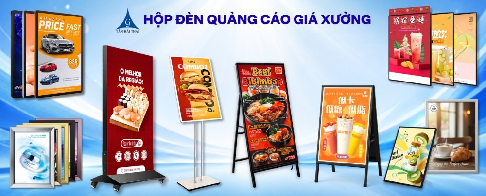 Hộp đèn quảng cáo Tân Hải Thái