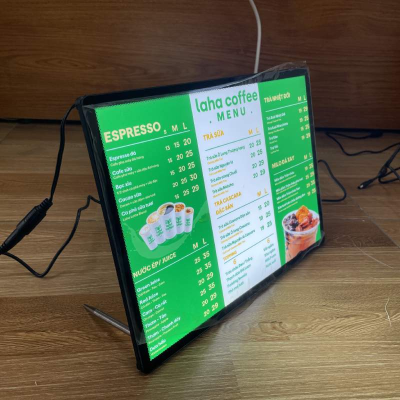 Tranh Điện Tranh Rút A4 Để Bàn