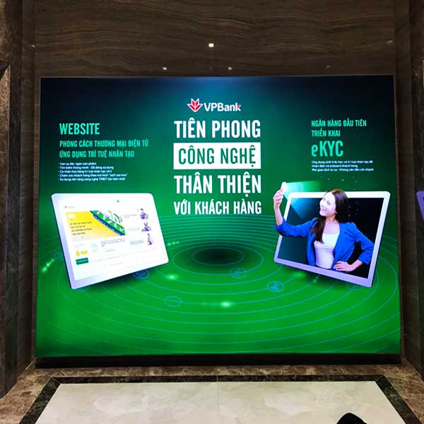 Hộp Đèn Không Viền Nắp Bật