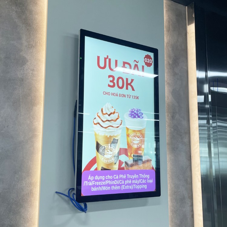 Màn Hình Quảng Cáo LCD Treo Tường 32"